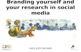 Branding yourself and your research in social media