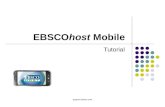 EBSCOhost Mobile Tutorial