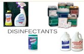 Disinfectants a ppt