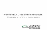 Vermont: A Cradle of Innovation