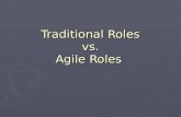 Traditional vs Agile Roles