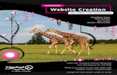 Website creation with html5 css3 and javascript