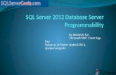 SQL Server2012 Enhancements