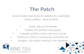 The Patch - 2013 review in social media (Facebook, Google+, Twitter, Instagram, Youtube, Pinterest, LinkedIn)