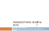 Marketing B2B & (vs) B2C