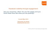 Mr. Alexander Tho Seeth  - Facebook Visibility Through Engagement