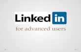 LinkedIn Advanced Users