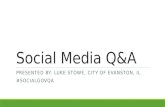 Social Media Q & A