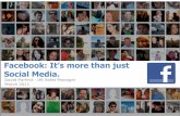 Facebook: It's more than Social Media at SMWF