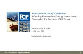 Winning Renewable Energy Investment Strategies for Fortune 1000 Firms
