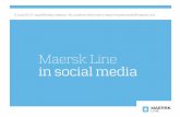 Maersk Line in social media: spotONvision webinar June 2012