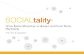 Situation Analysis Deck - Social Media Listening & Monitoring Lanscape