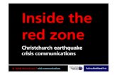 Crisis communications: inside the red zone