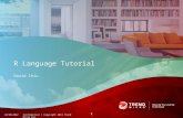 R language tutorial