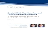 Social CRM by Altimeter