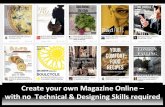 Creating Online Magazine Using Glossi.com