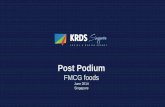 KKRDS Singapore Post Podium / June 2014: FMCG foods
