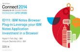 Id111 - IBM Notes Browser Plug-in at Connect 2014