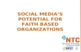 Social Media's Potential for Faith Based Orgs