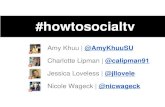 How to Social TV
