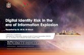 Digital Identity Risk in the Era of Information Explosion