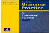GRAMMAR -E. walker  s. elsworth  - grammar practice for elementary students