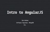 Angular js tutorial slides