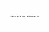 Using Enjay Store Vol to backup your DVR !
