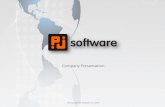 PJ Software Company Presentation