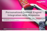 Steelhouse Personalized Content Engine Integration with Magnolia CMS