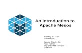 Introduction To Apache Mesos