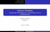Software reliability