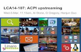 LCA14: LCA14-107: ACPI upstreaming