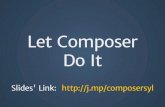 PHP Composer Basics