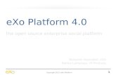 eXo Platform 4 Presentation - Press Release