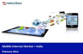 Mobile internet market in india 2014 - Sample
