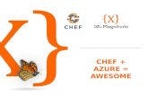 Chef + Azure = Awesome