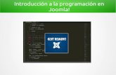 Introduccción a la programación en Joomla!