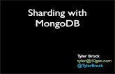 Sharding with MongoDB -- MongoNYC 2012
