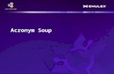 Acronym Soup – NFV, SDN, OVN and VNF