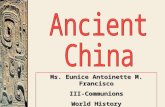 Ancient china.