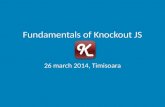 Fundaments of Knockout js