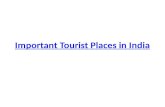 Important tourist places in india