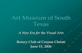 Appleton PowerPoint - Art Museum of South Texas for Rotary of Corpus Christi