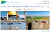 932 Itinerary - Tour To Israel
