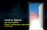 God Is Spirit