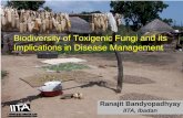 Biodiversity of Toxigenic Fungi and its Implications in Disease Management
