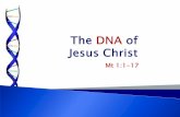 The Dna Of Jesus Christ