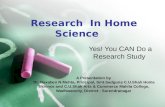 Research in home science