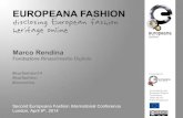 Europeana Fashion presentation @eurfashion14